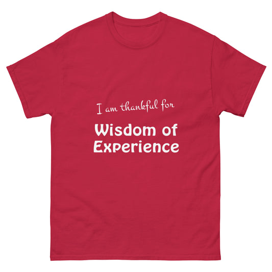 Thankful Wisdom of Experience T-shirt