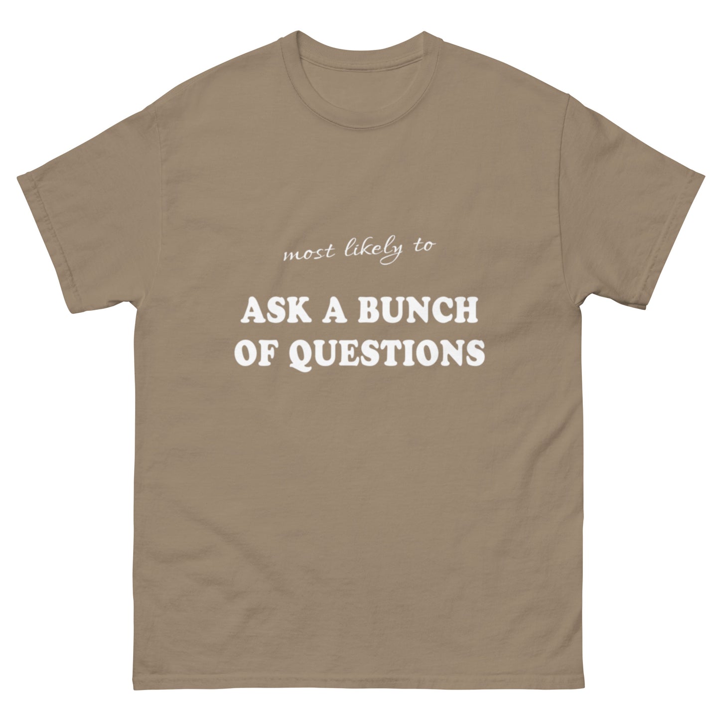 Most Likely Ask Questions T-shirt