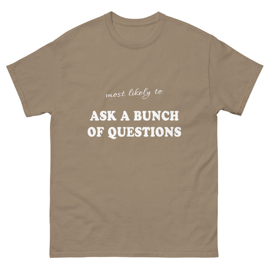 Most Likely Ask Questions T-shirt