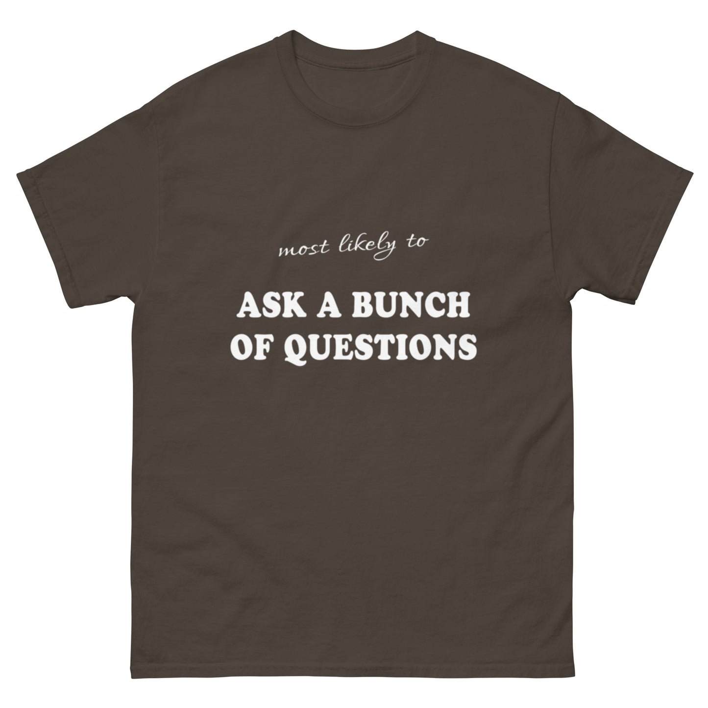 Most Likely Ask Questions T-shirt