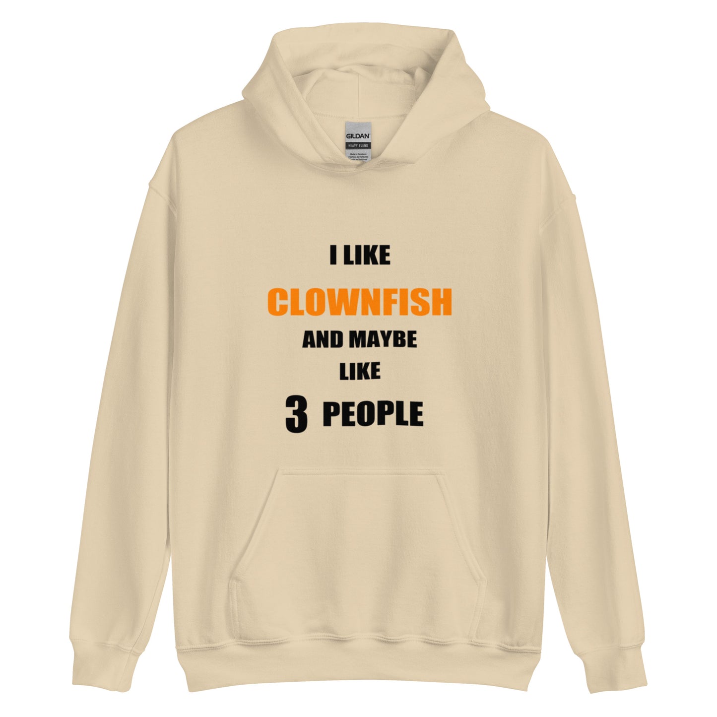 I Like Clownfish Funny Hoodie